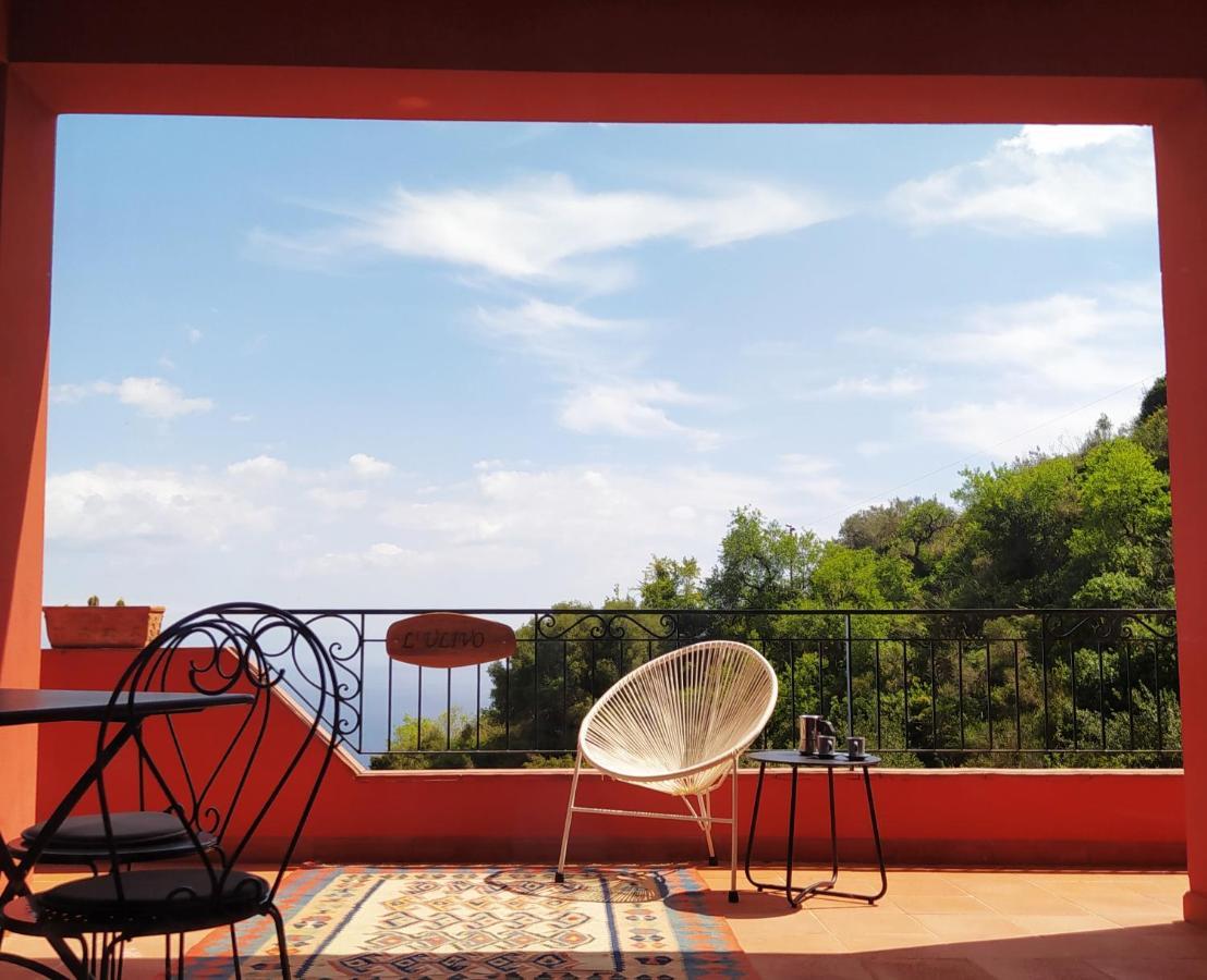 Villa Vittorio - Splendid Panoramic Sea View Terrace Taormina Buitenkant foto